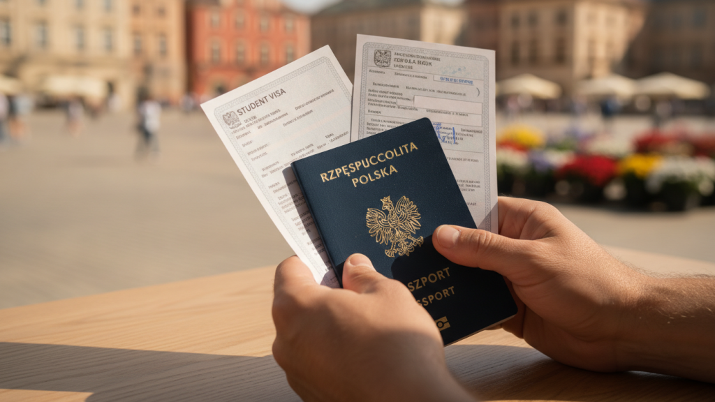 Студентська віза в Польщу для українців — національна віза D